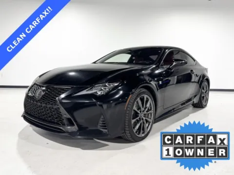 Black 2020 Lexus RC 350 F Sport for sale in Charlotte, NC