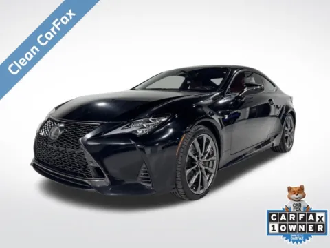 Black 2020 Lexus RC 350 F Sport for sale in Charlotte, NC