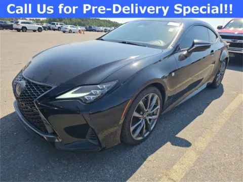 Black 2020 Lexus RC 350 F Sport for sale in Charlotte, NC