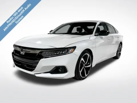 White 2021 Honda Accord Sport 2.0T for sale in Charlotte, NC