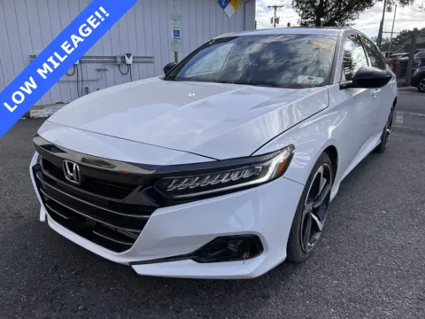 White 2021 Honda Accord Sport 2.0T for sale in Charlotte, NC