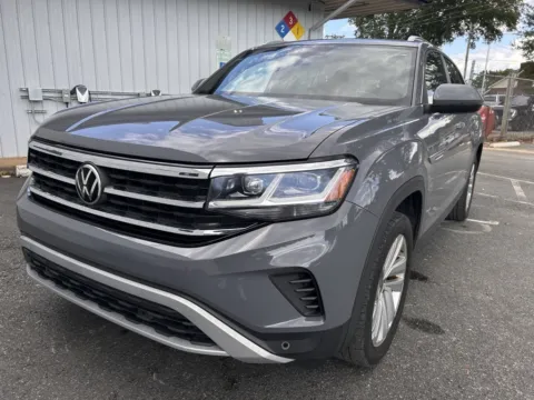Gray 2021 Volkswagen Atlas Cross Sport 3.6L V6 SE w/Technology for sale in Charlotte, NC