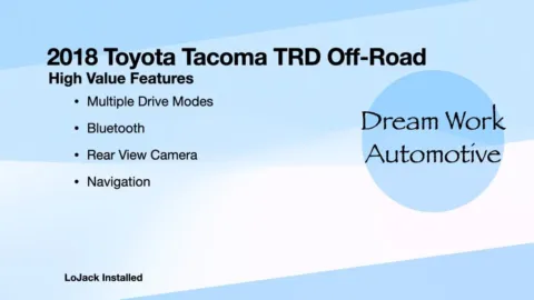 Another view of 2018 Toyota Tacoma TRD Off-Road for sale in Charlotte, NC at Dream Work Automotive