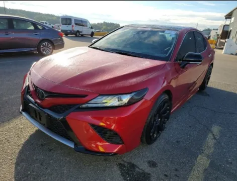 Red 2019 Toyota Camry XSE V6 for sale in Charlotte, NC