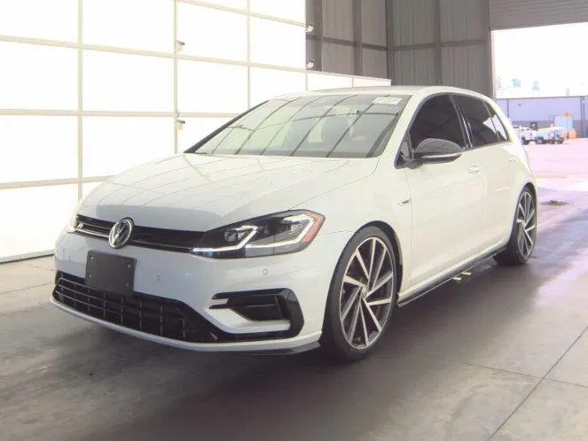 White 2019 Volkswagen Golf R DCC & Navigation 4Motion for sale in Charlotte, NC