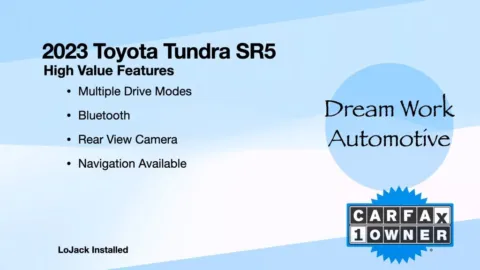 Another view of 2023 Toyota Tundra SR5 for sale in Charlotte, NC at Dream Work Automotive