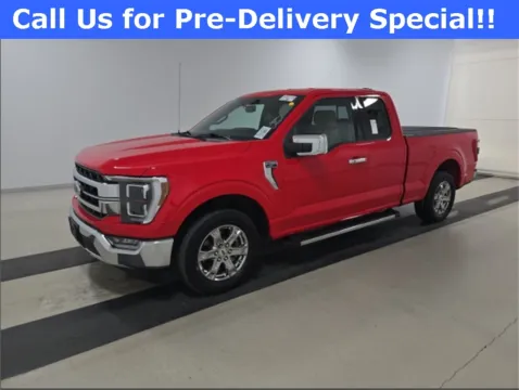 Red 2021 Ford F-150 Lariat for sale in Charlotte, NC