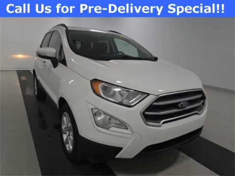 White 2018 Ford EcoSport SE for sale in Charlotte, NC