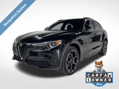 Black 2022 Alfa Romeo Stelvio Ti for sale in Charlotte, NC