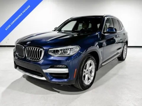 Blue 2020 BMW X3 xDrive30i for sale in Charlotte, NC