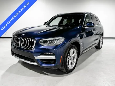Blue 2020 BMW X3 xDrive30i for sale in Charlotte, NC