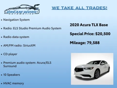 Photos of 2020 Acura TLX 2.4L Technology Pkg for sale in Charlotte, NC at Dream Work Automotive