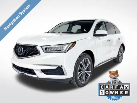 White 2020 Acura MDX Technology for sale in Charlotte, NC