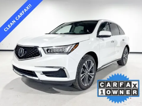 White 2020 Acura MDX Technology for sale in Charlotte, NC