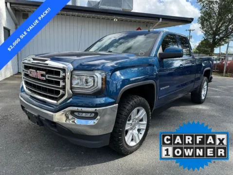 Blue 2017 GMC Sierra 1500 SLE for sale in Charlotte, NC