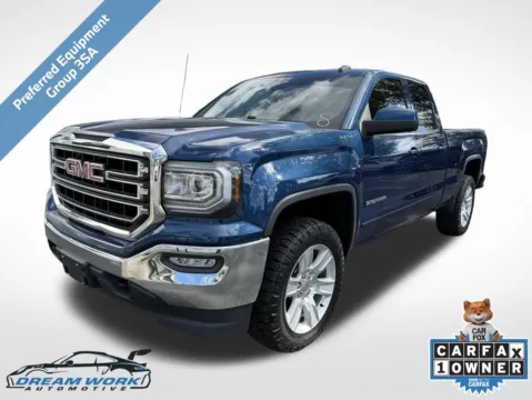 Blue 2017 GMC Sierra 1500 SLE for sale in Charlotte, NC