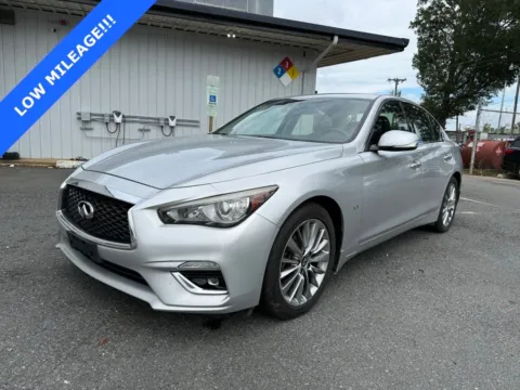 Silver 2018 INFINITI Q50 3.0t LUXE for sale in Charlotte, NC