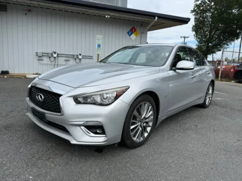 Silver 2018 INFINITI Q50 3.0t LUXE for sale in Charlotte, NC