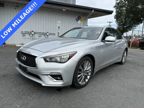 Silver 2018 INFINITI Q50 3.0t LUXE for sale in Charlotte, NC