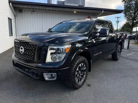 Black 2018 Nissan Titan PRO-4X for sale in Charlotte, NC