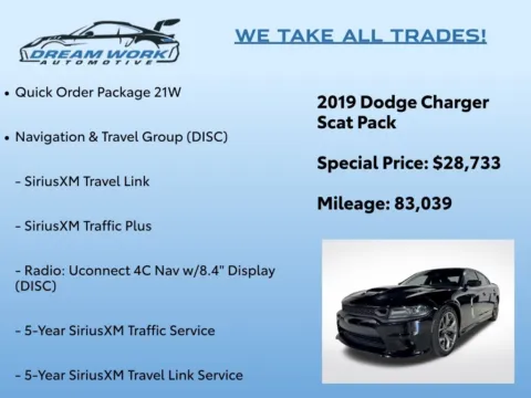 Photos of 2019 Dodge Charger R/T Scat Pack for sale in Charlotte, NC at Dream Work Automotive