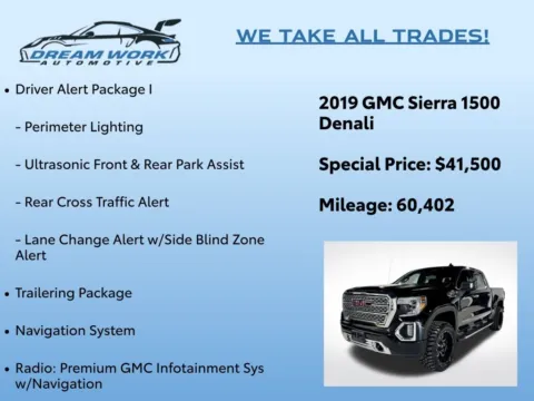 Photos of 2019 GMC Sierra 1500 Denali for sale in Charlotte, NC at Dream Work Automotive