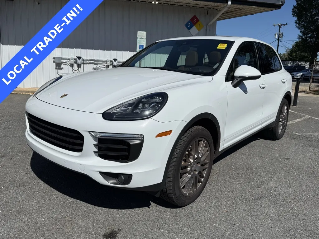 White 2016 Porsche Cayenne S for sale in Charlotte, NC