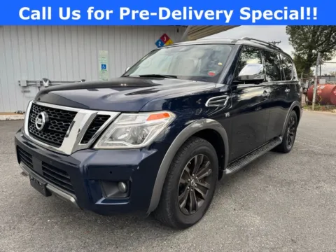 Blue 2018 Nissan Armada Platinum for sale in Charlotte, NC