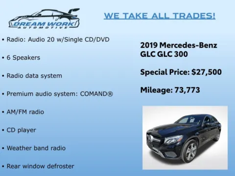 Photos of 2019 Mercedes-Benz GLC 300 Coupe for sale in Charlotte, NC at Dream Work Automotive