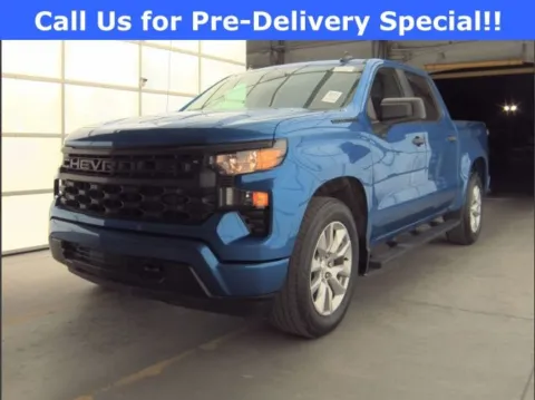Blue 2022 Chevrolet Silverado 1500 Custom for sale in Charlotte, NC