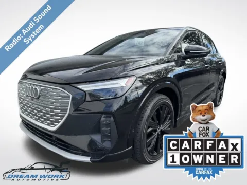 Black 2023 Audi Q4 e-tron Premium Plus for sale in Charlotte, NC