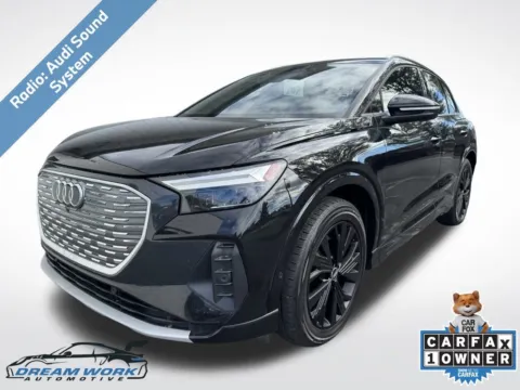 Black 2023 Audi Q4 e-tron Premium Plus for sale in Charlotte, NC