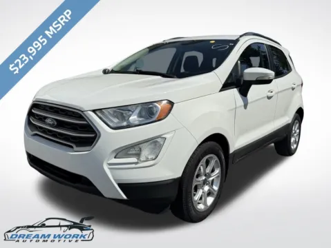 White 2018 Ford EcoSport SE for sale in Charlotte, NC