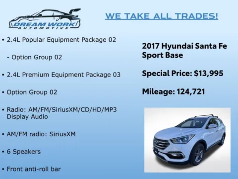 Photos of 2017 Hyundai Santa Fe Sport 2.4 Base for sale in Charlotte, NC at Dream Work Automotive