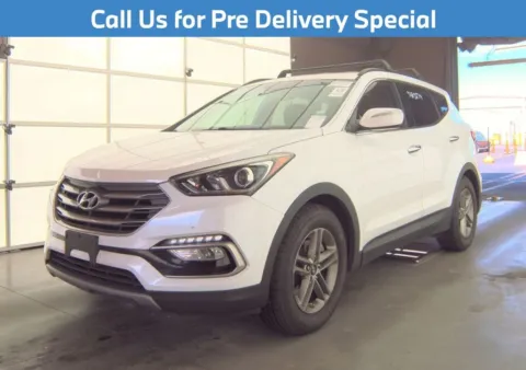 White 2017 Hyundai Santa Fe Sport 2.4 Base for sale in Charlotte, NC