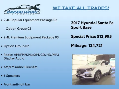 Photos of 2017 Hyundai Santa Fe Sport 2.4 Base for sale in Charlotte, NC at Dream Work Automotive