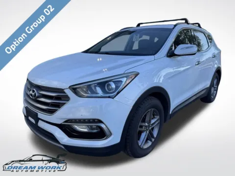 White 2017 Hyundai Santa Fe Sport 2.4 Base for sale in Charlotte, NC