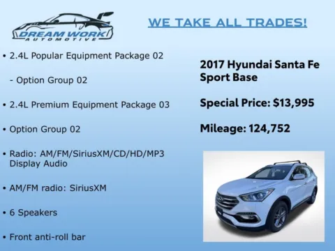 Photos of 2017 Hyundai Santa Fe Sport 2.4 Base for sale in Charlotte, NC at Dream Work Automotive