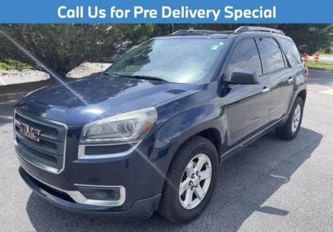 Blue 2015 GMC Acadia SLE-2 for sale in Charlotte, NC