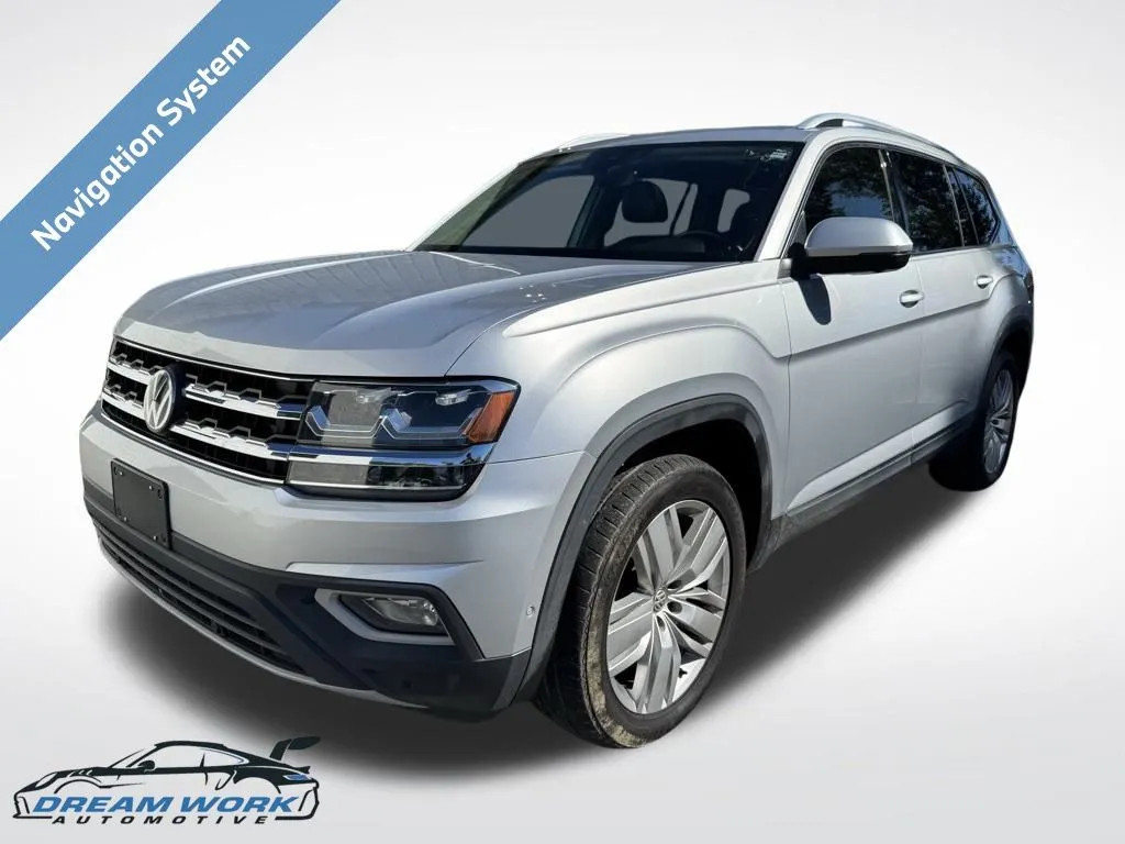 Silver 2018 Volkswagen Atlas SEL Premium for sale in Charlotte, NC