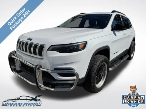White 2022 Jeep Cherokee Latitude Lux for sale in Charlotte, NC
