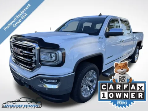 White 2017 GMC Sierra 1500 SLT for sale in Charlotte, NC
