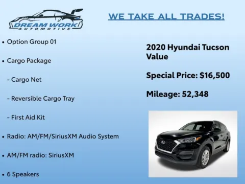 Photos of 2020 Hyundai Tucson Value for sale in Charlotte, NC at Dream Work Automotive