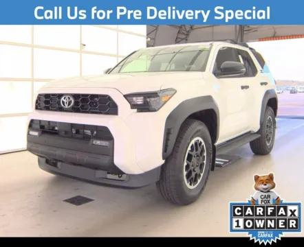 White 2025 Toyota 4Runner TRD Off-Road for sale in Charlotte, NC
