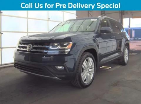 Blue 2019 Volkswagen Atlas 3.6L V6 SE for sale in Charlotte, NC