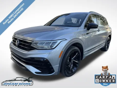 Silver 2023 Volkswagen Tiguan 2.0T SE R-Line Black for sale in Charlotte, NC