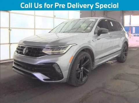 Silver 2023 Volkswagen Tiguan 2.0T SE R-Line Black for sale in Charlotte, NC