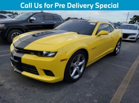 Yellow 2014 Chevrolet Camaro SS for sale in Charlotte, NC