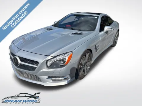 Silver 2013 Mercedes-Benz SL-Class SL 550 for sale in Charlotte, NC