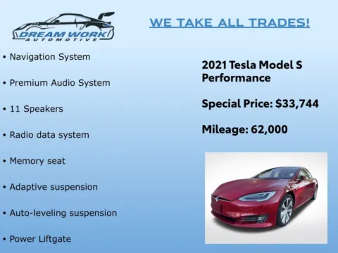 Photos of 2021 Tesla Model S Performance for sale in Charlotte, NC at Dream Work Automotive